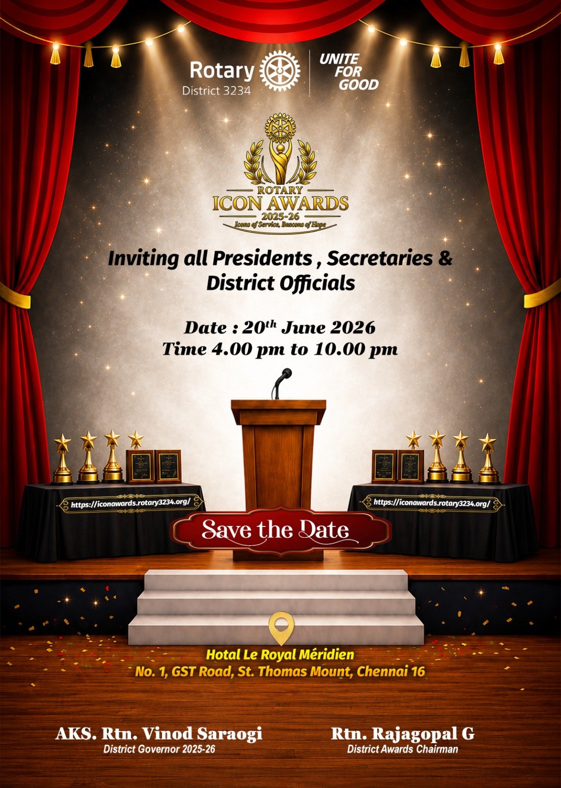 ICON Awards — Save the date